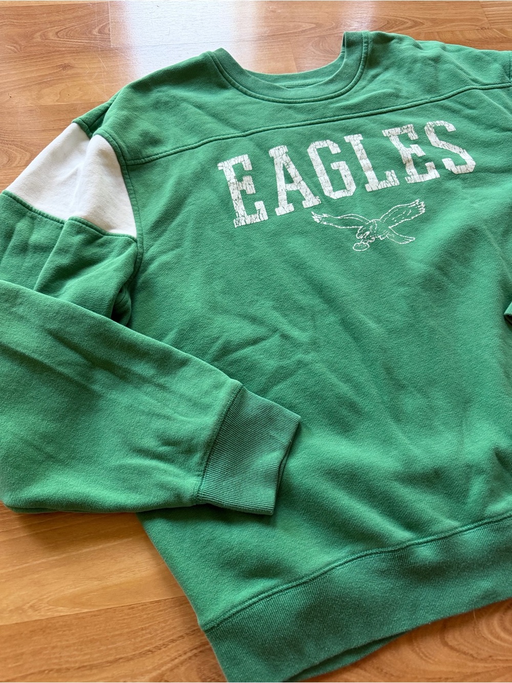 ‘47 Brand Philadelphia Eagles Kelly green sweatshirt XXL women’s cut super soft
